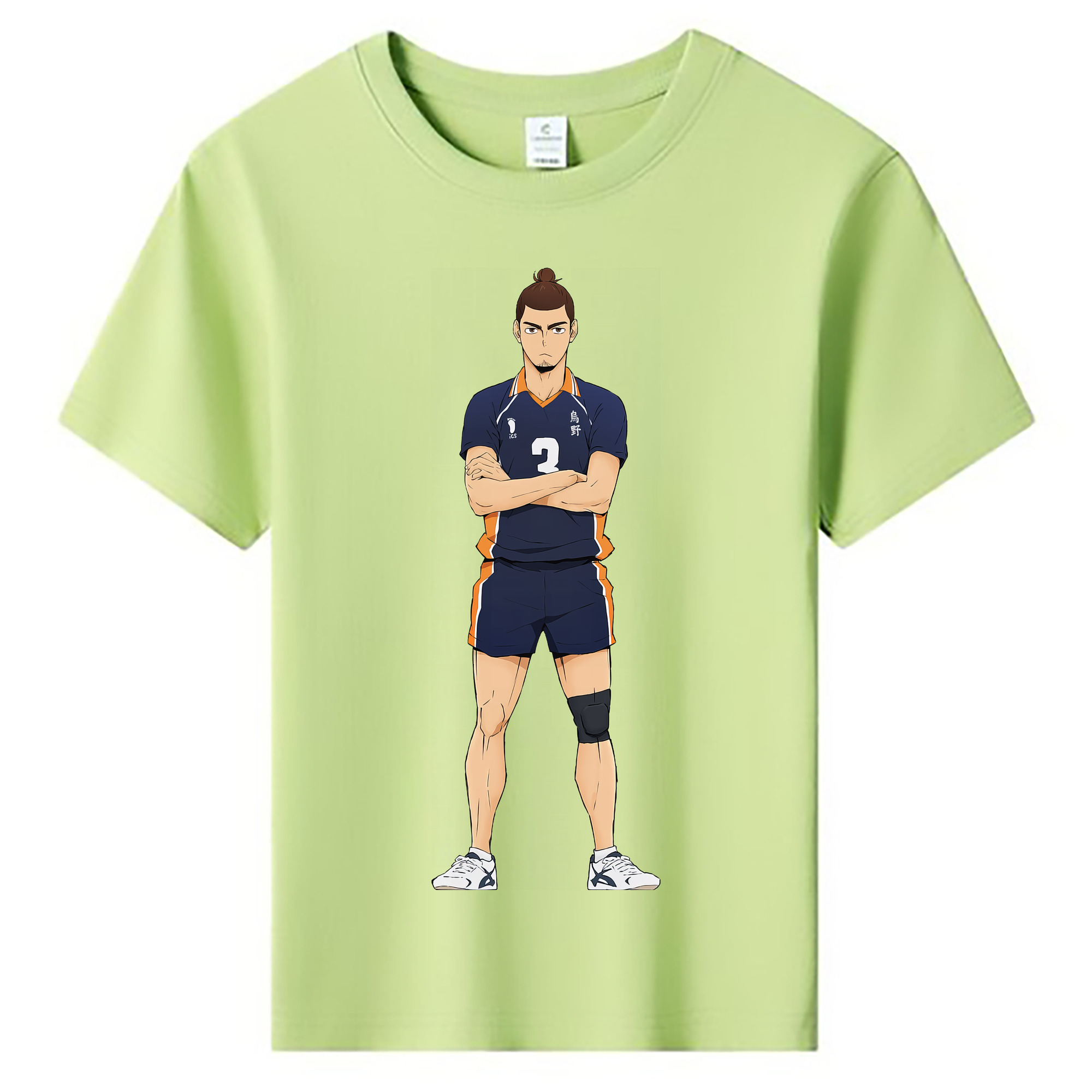 （画像用） ハイキュー!! Haikyu!! 綿100％キッズTシャツ（フロントプリント）